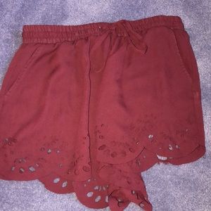 Flowy design shorts